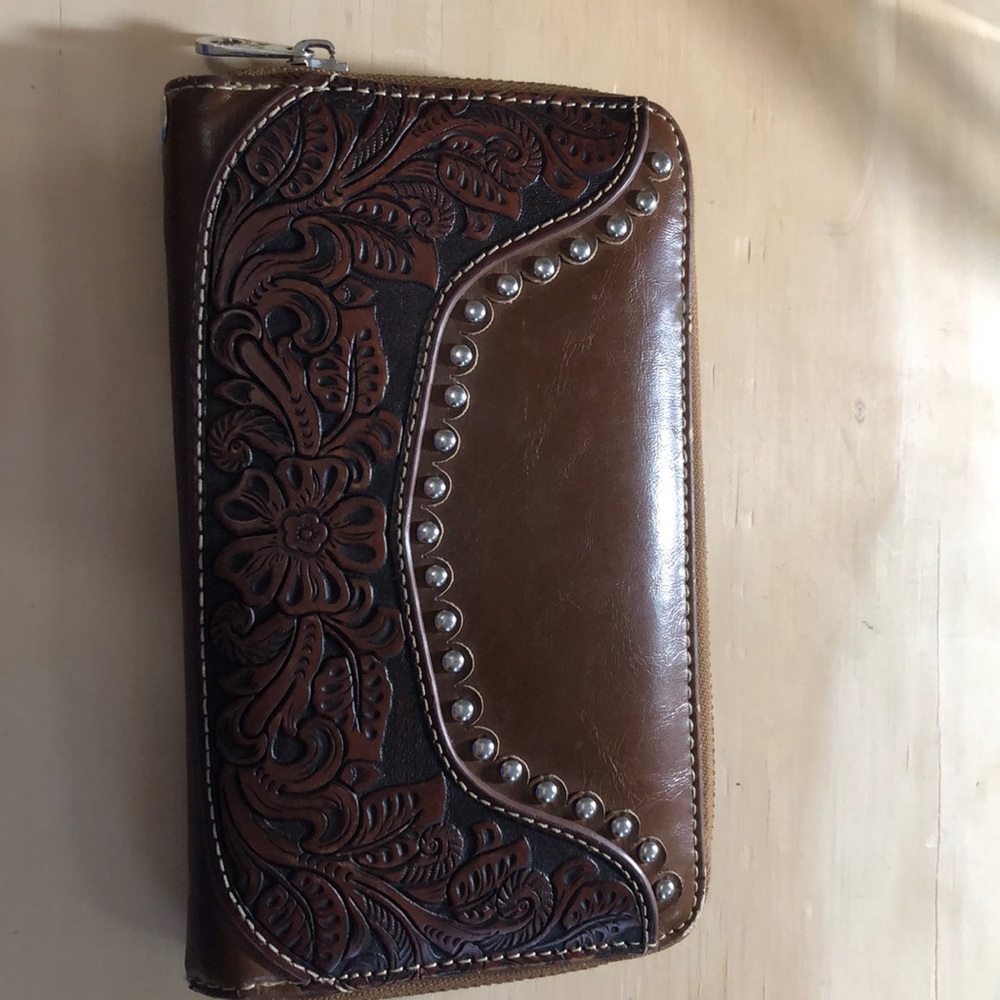 Montana West leather wallet